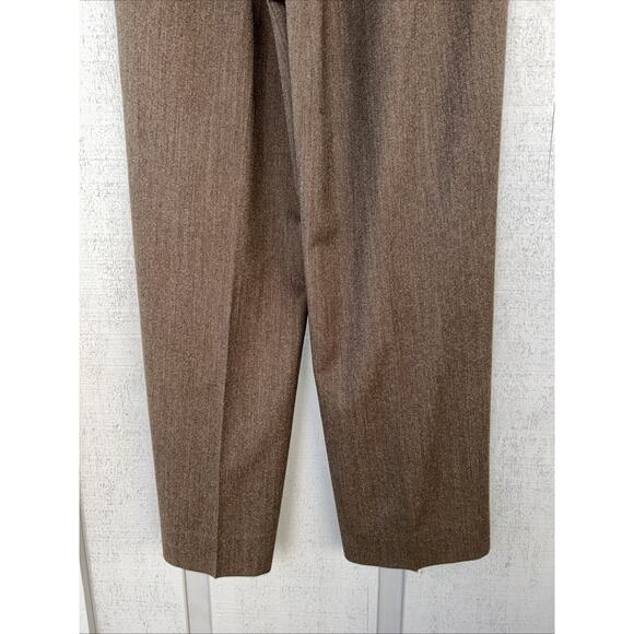 Talbots Women’s 12 Wool Dress Pants Wide Leg Lined Career Country Club Cleaned - Picture 14 of 14